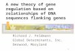 1 A new theory of gene regulation based on relationships of DNA sequences flanking genes Richard J. Feldmann Global Determinants, Inc. Derwood, Maryland