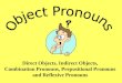 Direct Objects, Indirect Objects, Combination Pronouns, Prepositional Pronouns and Reflexive Pronouns