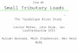 Small Tributary Loads The “Guadalupe River Study” Lester McKee, John Oram, Jon Leatherbarrow SFEI Autumn Bonnoma, Mark Stephenson, Wes Heim MLML Item #8
