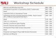 1 Workshop Schedule Welcome and Workshop Overview0800 - 0830 International Acquisition & Exportability (IA&E) Fundamentals0830 - 0930 Break 0930 - 0945