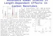 Resonance Raman Studies Of Length- Dependent Effects In Carbon Nanotubes M. S. Dresselhaus, MIT, DMR 04-05538 In 2005, Prof. Dresselhaus worked with graduate