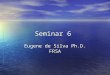 Seminar 6 Eugene de Silva Ph.D. FRSA. Introduction Welcome Welcome SC300 Course – Unit 6 – week 6 SC300 Course – Unit 6 – week 6 Discussion points Discussion