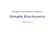 ECS642U Embedded Systems Simple Electronics William Marsh