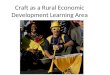 Craft as a Rural Economic Development Learning Area
