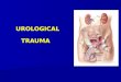 UROLOGICAL TRAUMA. RENAL TRAUMA Renal trauma occurs in approximately 1-5% of all traumas. Renal trauma occurs in approximately 1-5% of all traumas. Renal