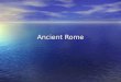 Ancient Rome. Terms to Define Terms to Define Patrician: wealthy aristocrat class that had come into being in Romeâ€”Latin nobles. Patrician: wealthy aristocrat