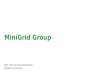 MiniGrid Group NEP Off Grid Electrification Breakout session