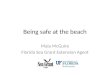 Being safe at the beach Maia McGuire Florida Sea Grant Extension Agent