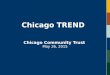 Chicago TREND Chicago Community Trust May 26, 2015