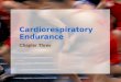 Cardiorespiratory Endurance Chapter Three. © 2011 McGraw-Hill Higher Education. All rights reserved. Cardiorespiratory Endurance The ability of the body