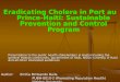 Eradicating Cholera in Port au Prince-Haiti: Sustainable Prevention and Control Program Presentation to the public health stakeholders in Haiti including