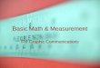 Basic Math & Measurement For Graphic Communications
