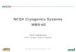 SC Project Review of NCSX, April 8-10, 2008 NCSX Cryogenics Systems WBS-62 Steve Raftopoulos NCSX Cryogenic Systems WBS(62)