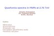 Quarkonia spectra in PbPb at 2.76 TeV Abdulla Abdulsalam (Dr. Prashant Shukla) BARC, Mumbai Outline Motivation Event selection Kinematic cuts Acceptance