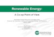 Renewable Energy: A Co-op Point of View Renewable Energy Resources Committee of the American Bar Association Section of Environment, Energy, and Resources