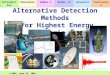 Alternative Detection Methods for Highest Energy Neutrinos Rolf Nahnhauer – DESY Zeuthen 1 IntroductionCherenkovRadio IRadio IIAcousticConclusion a -2004,