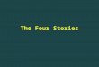The Four Stories. The Journey Across the Jordan A Hospitable System for Leading People into Mission