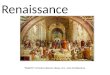 Renaissance “Rebirth” of Greco-Roman Ideas, Art, and Architecture
