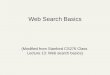 Web Search Basics (Modified from Stanford CS276 Class Lecture 13: Web search basics)