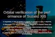 Orbital verification of the performance of Suzaku XIS K. Hayashida, K. Torii, M. Namiki, N. Anabuki, S. Katsuda, N. Tawa, T. Miyauchi, H. Tsunemi, Osaka
