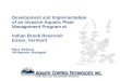Development and Implementation of an Invasive Aquatic Plant Management Program at Indian Brook Reservoir Essex, Vermont Marc Bellaud VP/Aquatic Biologist