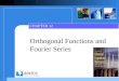 Orthogonal Functions and Fourier Series CHAPTER 12