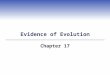 Evidence of Evolution Chapter 17. Impacts, Issues Measuring Time  Evidence of events that happened millions of years ago – such as meteor impacts – lead