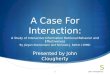 A Case For Interaction: A Study of Interactive Information Retrieval Behavior and Effectiveness By Jürgen Koenemann and Nicholas J. Belkin (1996) John