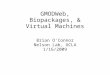 GMODWeb, Biopackages, & Virtual Machines Brian O'Connor Nelson Lab, UCLA 1/16/2009