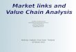 Market links and Value Chain Analysis Nongluck Suphanchaimat Department of Agricultural Economics Faculty of Agriculture Khon Kaen University nongluck@kku.ac.th