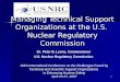1 Managing Technical Support Organizations at the U.S. Nuclear Regulatory Commission Dr. Peter B. Lyons, Commissioner U.S. Nuclear Regulatory Commission