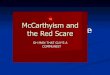 The Red Scare Whoa- That guy’s a communist!. The American Communist Party: Founded in the 1920s. Founded in the 1920s. Why? Because during the great depression,