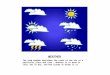 WEATHER The term weather describes the state of the air at a particular place and time – whether it is warm or cold, wet or dry, and how cloudy or windy