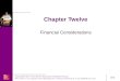 12-1 Chapter Twelve Financial Considerations. 12-2 Chapter learning objectives 12.1 Appreciate the potential benefits of accounting and financial analysis