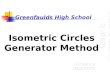 Greenfaulds High School Isometric Circles Generator Method