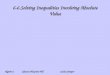 6-6 Solving Inequalities Involving Absolute Value Algebra 1 Glencoe McGraw-HillLinda Stamper