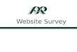 Website Survey. Redesign & Upgrade Overview Providing consistent channel categories Eliminating multiple click- through steps Developing robust teacher