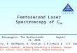 Femtosecond Laser Spectroscopy of C 60 Nieuwegein, The Netherlands August 21, 2001 Eleanor Campbell, Göteborg University & Chalmers, Sweden R.D. Levine,