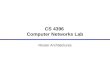 CS 4396 Computer Networks Lab Router Architectures