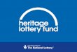 Helen Bottomley Development Officer – London Outline of seminar Background:Who we are What is heritage Our grant programmes Introduction to HLF outcomes