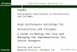 Thirdwave CaSPr Sustainable Construction In Universities and Colleges High Performance Buildings for Universities and Colleges: A Guide to Making the Case