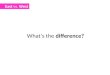 East vs. West What’s the difference?. Way to think 思维方式