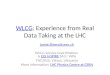 WLCGWLCG: Experience from Real Data Taking at the LHC Jamie.Shiers@cern.ch WLCG Service Coordination & EGI InSPIRE SA3 / WP6EGI InSPIRE TNC2010, Vilnius,