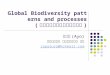 Global Biodiversity patterns and processes ( 全球生物多樣性的類型與過程 ) 鄭先祐 (Ayo) 國立台南大學 環境與生態學院 院長 Japalura@hotmail.com