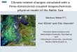 2015-12-02 Climate-related changes simulated with a three-dimensional coupled biogeochemical- physical model of the Baltic Sea Markus Meier*/**, Kari Eilola*