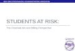 STUDENTS AT RISK: The Financial Aid and Billing Perspective