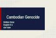 Cambodian Genocide Holden Sena English 9-1 due date