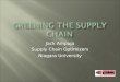 Jack Ampuja Supply Chain Optimizers Niagara University