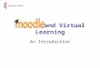 Moodle and Virtual Learning An Introduction. What is Moodle?