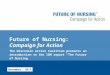 Future of Nursing: Campaign for Action The Wisconsin Action Coalition presents an introduction to the IOM report “The Future of Nursing November, 2011